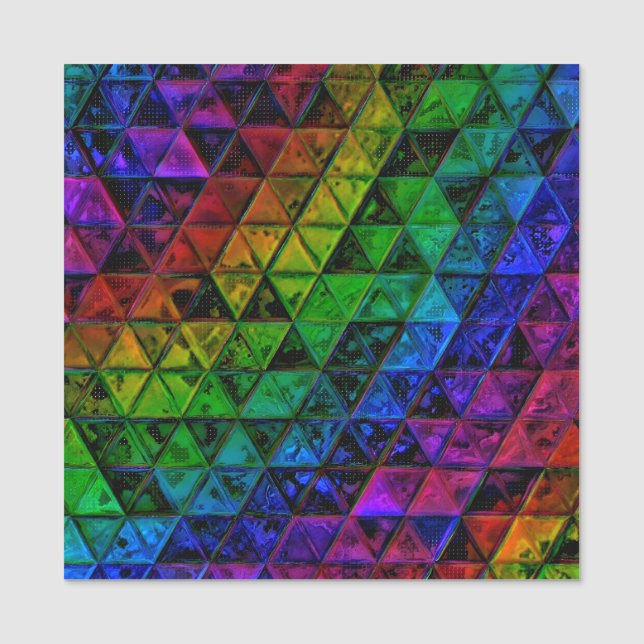 Pride glas namnbricka (Framsida)