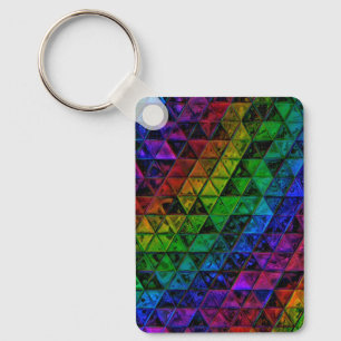 Pride glas nyckelring