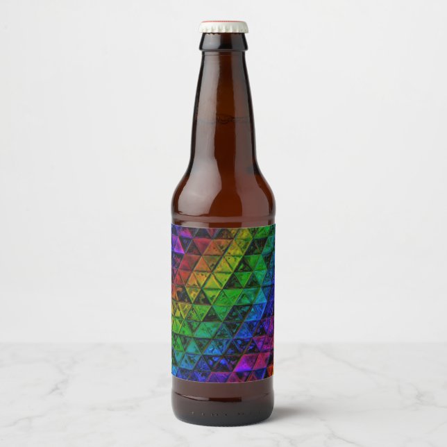Pride glas ölflaska etikett (Framsida)