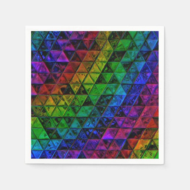 Pride glas pappersservett (Framsidan)