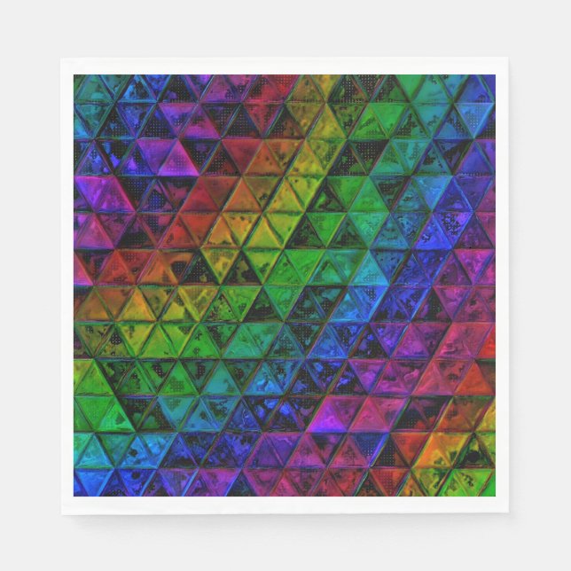 Pride glas pappersservett (Framsidan)