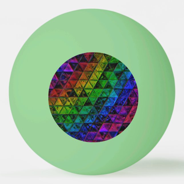 Pride glas pingisboll (Framsidan)