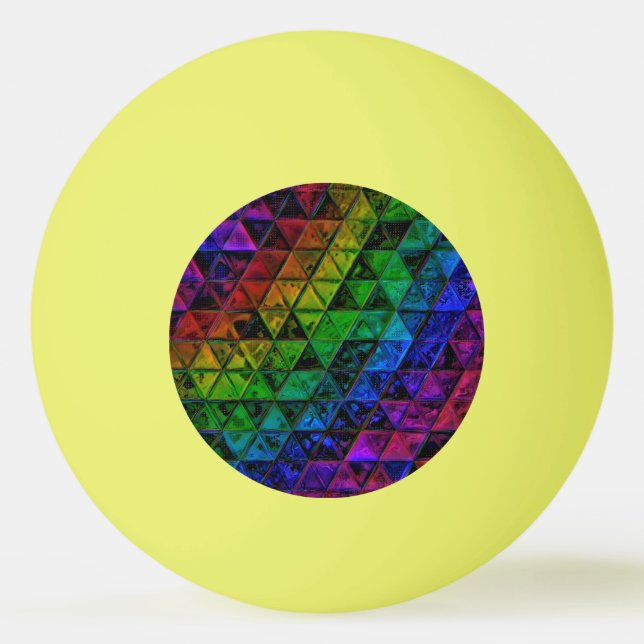 Pride glas pingisboll (Framsidan)