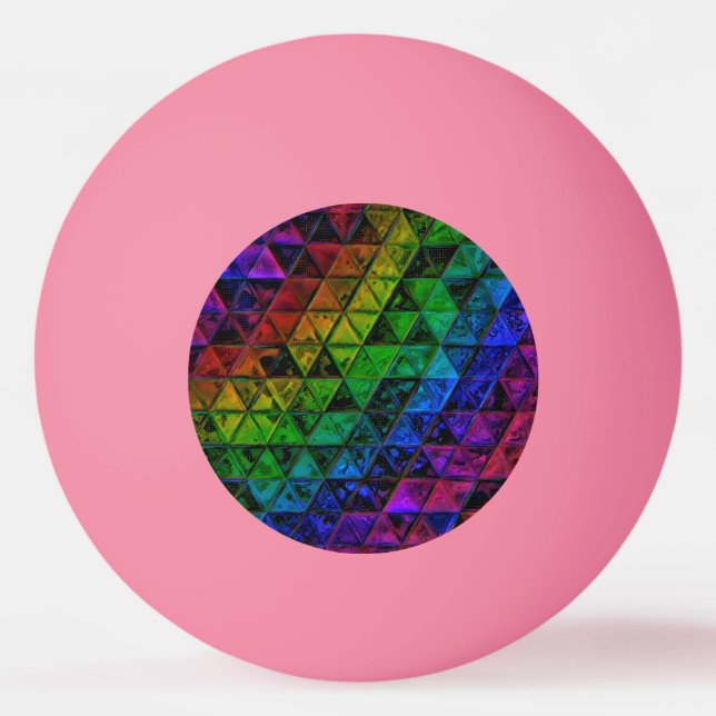 Pride glas pingisboll (Framsidan)