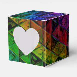 Pride glas presentaskar
