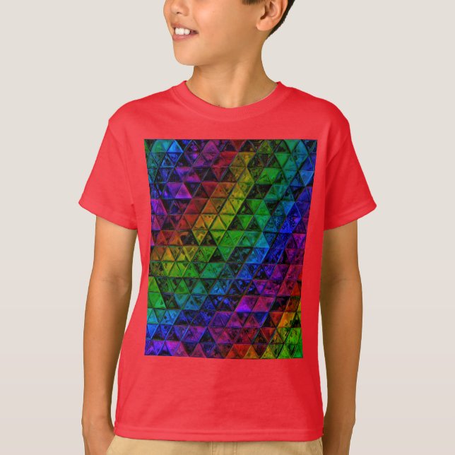 Pride Glas  T Shirt (Framsida)