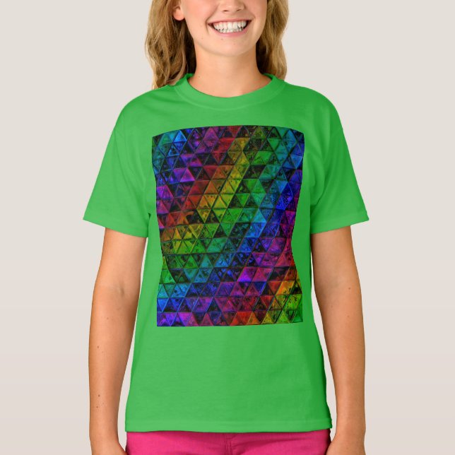 Pride Glas  T Shirt (Framsida)