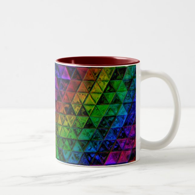 Pride Glas  Två-Tonad Mugg (Höger)