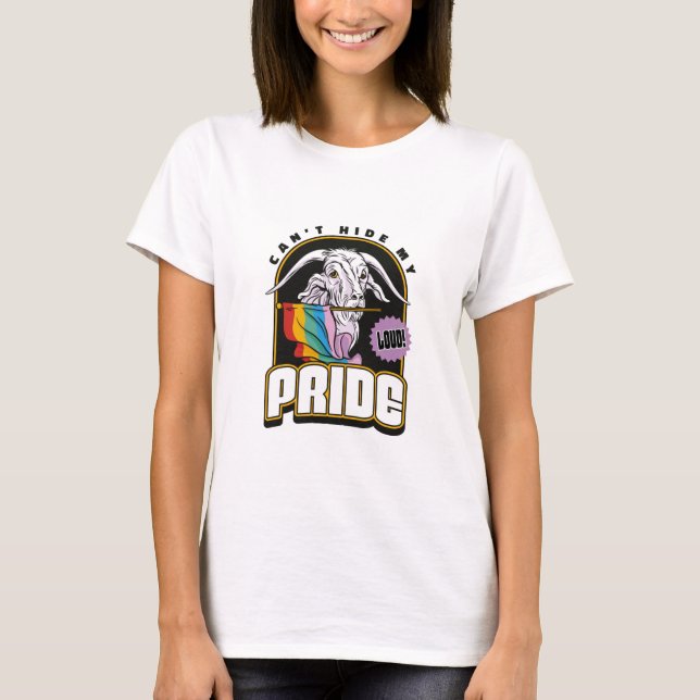 Pride Goat T-Shirt (Framsida)