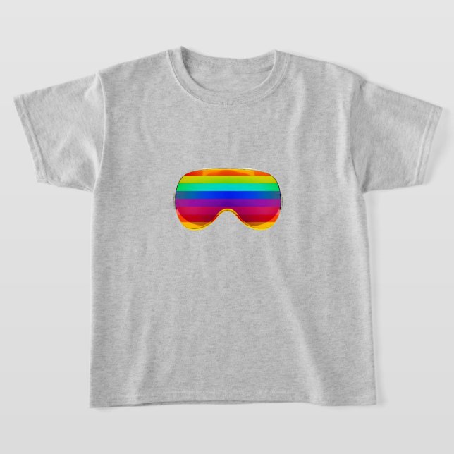 Pride Goggles T Shirt (Laydown)