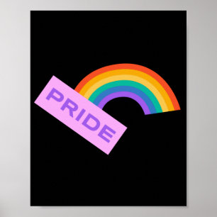 Pride. HBT+pride. Regnbåge. Poster