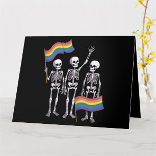Pride HBT-Rättigheter Lesbisk Gay Allierad HBTQ Tr Kort