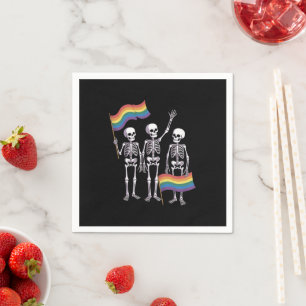 Pride HBT Rättigheter Lesbisk Gay Allierad HBTQ Tr Pappersservett