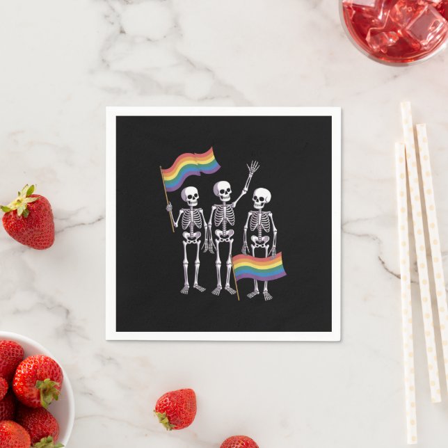 Pride HBT Rättigheter Lesbisk Gay Allierad HBTQ Tr Pappersservett (Insitu)