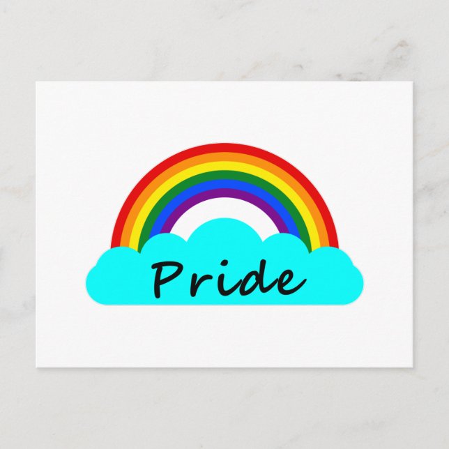 Pride - HBT-regnbåge Vykort (Framsida)