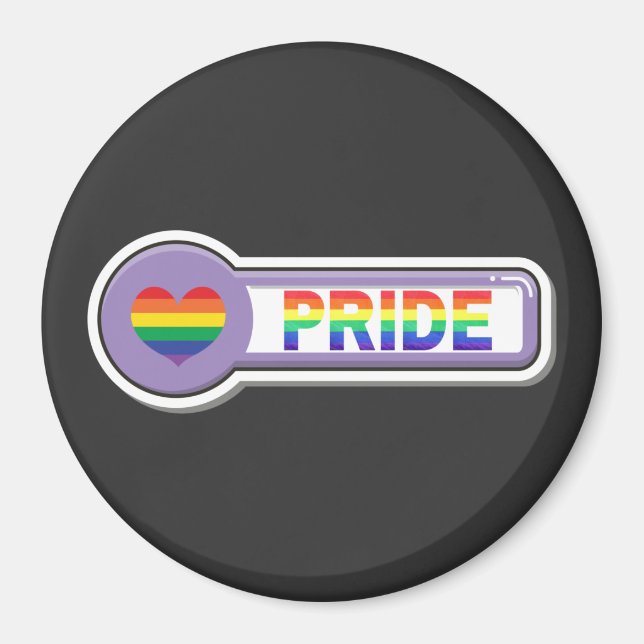 Pride HBT-TQ+ Magnet (Framsidan)
