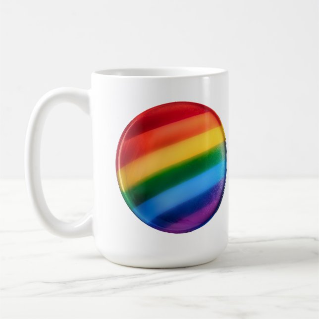 Pride HBTQ+-mugg Kaffemugg (Vänster)