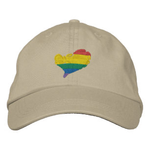 Pride HeART Broderad Keps