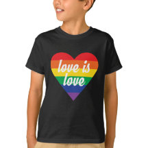 Pride Heart Kids Shirt