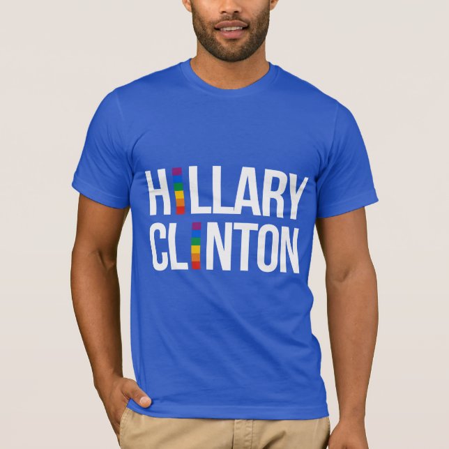 Pride Hillary Clinton -- LGBT - Tröja (Framsida)