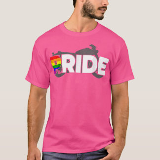 Pride, homosexuell biker, klubb för HBT-motorcykel T Shirt
