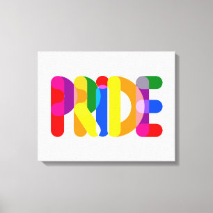 Pride i design canvastryck