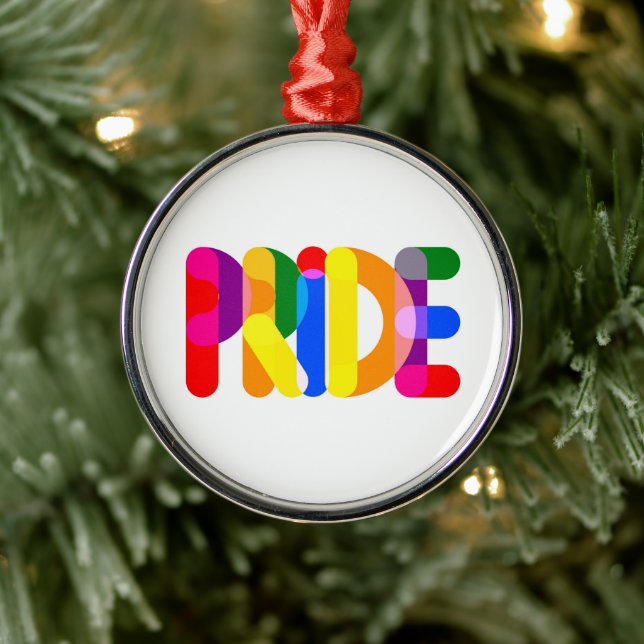 Pride i design julgransprydnad metall (Träd)