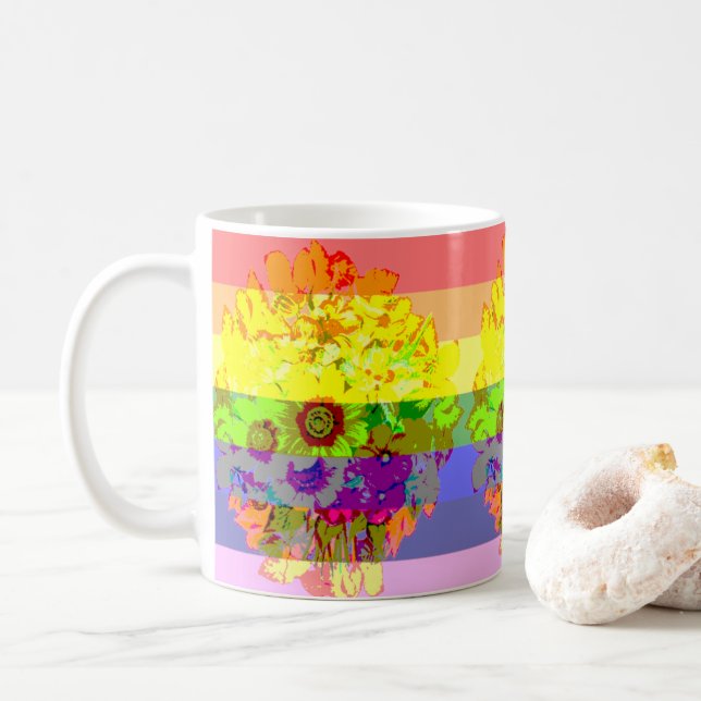 pride i fullt-blocket kaffemugg (Med munk)