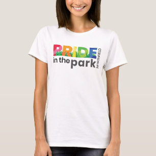 Pride i Park Northfield logotyp t-shirt