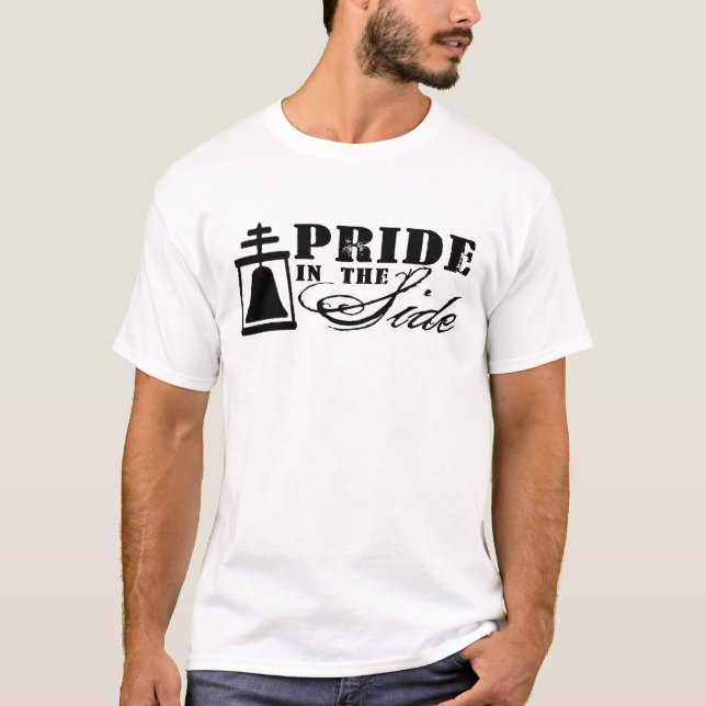 Pride i sidan - flodstrand, CA Tee (Framsida)