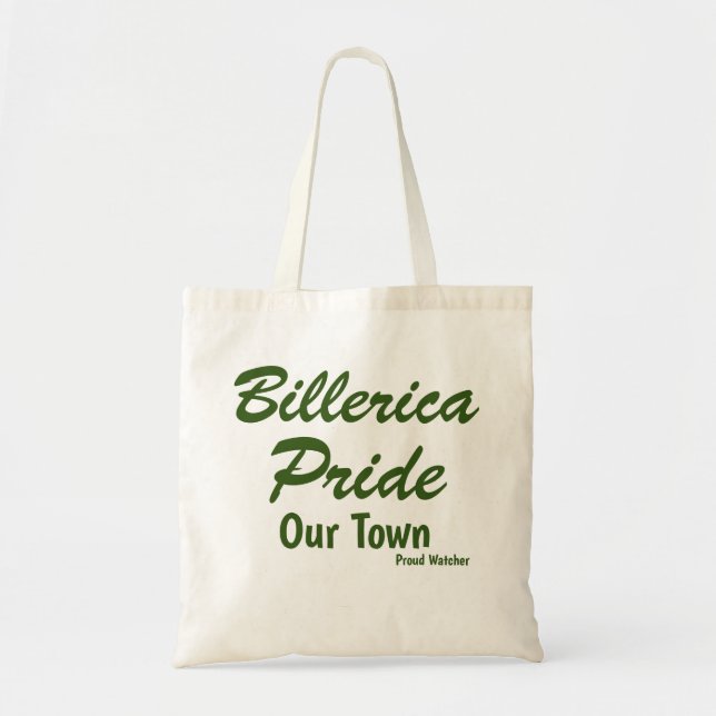 Pride i vårt eget Billerica-Pride Tygkasse (Framsidan)