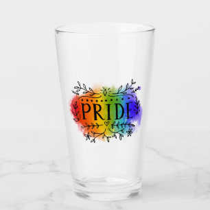 Pride i vattenfärg glaskopp