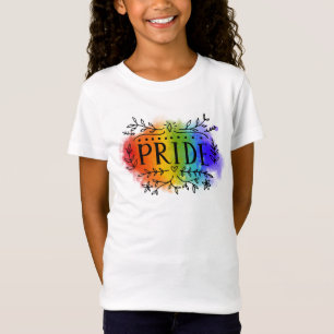 Pride i vattenfärg t shirt