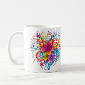 Pride Inspired Blommigt Mugg