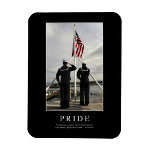Pride: Inspirera citationstecken 1 Magnet