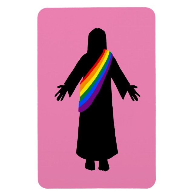 Pride Jesus Magnet (Vertikal)