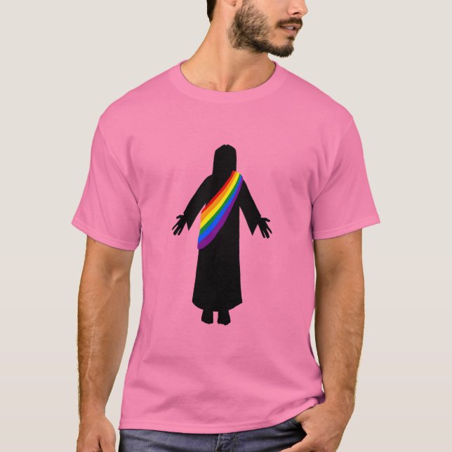 Pride Jesus T Shirt (Framsida)