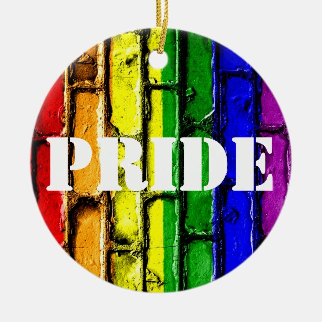 PRIDE Jul Ornament Rainbow Brick (Framsidan)