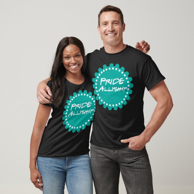 Pride Kärlek Allyship Lgbtq T Shirt (Unisex)