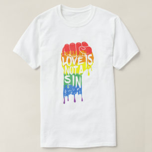 Pride Kärlek är inte en Sin T-Shirt
