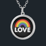 Pride Kärlek är Kärlek Gay Equality Rainbow LGBTQ Silverpläterat Halsband<br><div class="desc">Pride Kärlek är Kärlek Gay Equality Rainbow LGBTQ</div>