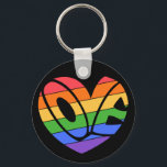 Pride Kärlek Heart Gay Rainbow LGBTQ Nyckelring<br><div class="desc">Pride Kärlek Heart Gay Rainbow LGBTQ-nyckelkedja</div>