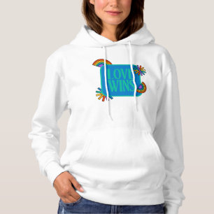 Pride-kärlek vinner. Gay rainbow lgbtq T Shirt