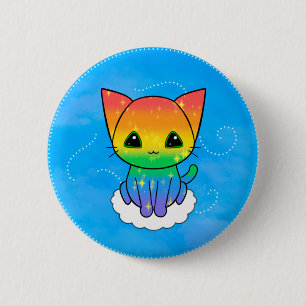 Pride Kattunge T-shirt Knapp
