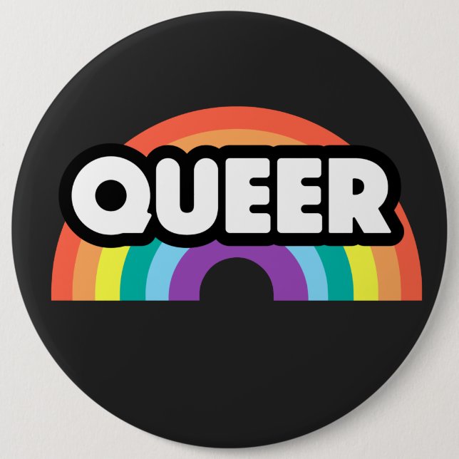 pride - Kö-regnbåge kärlek är kärlek. Knapp (Framsida)