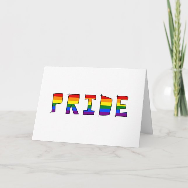 PRIDE KORT (Framsida)
