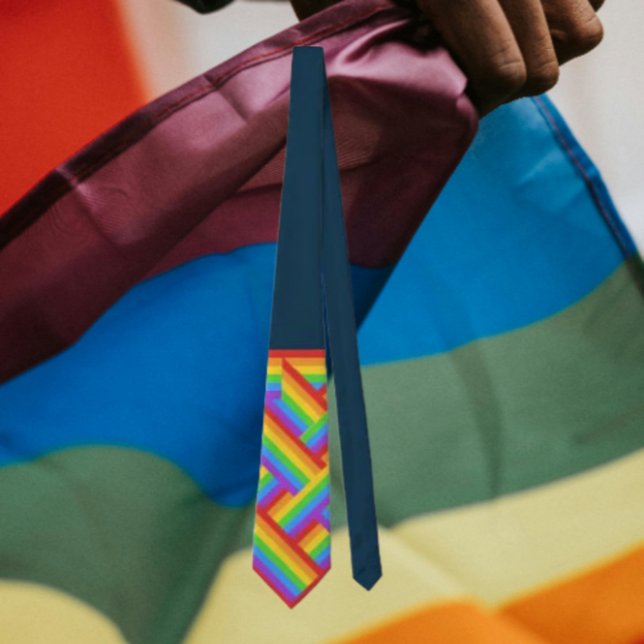 Pride kvartal: Flagga för regnbåge Slips (Skapare uppladdad)