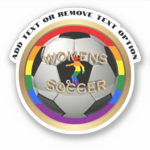Pride Kvinnors fotbolls-VM Klistermärken