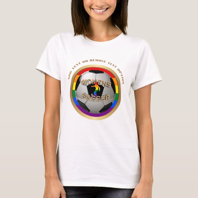 Pride Kvinnors fotbolls-VM T Shirt (Framsida)