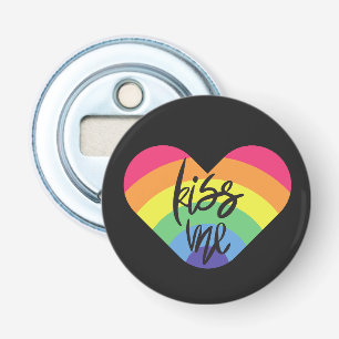 Pride, kyss mig, kärlek är rättvist. flasköppnare